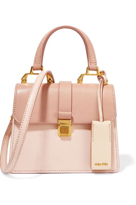 miu miu madras 2 way shoukder 2013|Miu Miu Madras 2Way Leather Handbag Shoulder Bag Pink .